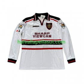 Jalkapallo Pelipaidat/Peliasut Manchester United Beckham 7 Retro Vieraspaita 1998-1999 Pitkähihainen